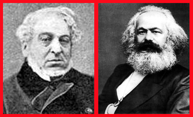 Foto: Lionel Nathan Rothschild y Carlos Marx